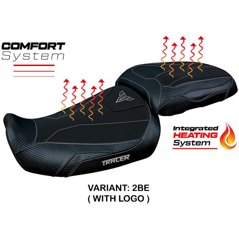 TPZ Italia Seat Cover Specific for Yamaha Tracer 9-9GT 2021 - 2024 - Heating Comfort System