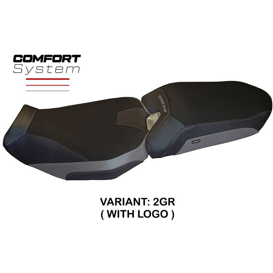 TPZ Italia Seat Cover Specific for Yamaha Tracer 900 2018 - 2020 Model Rio 2 Comfort System