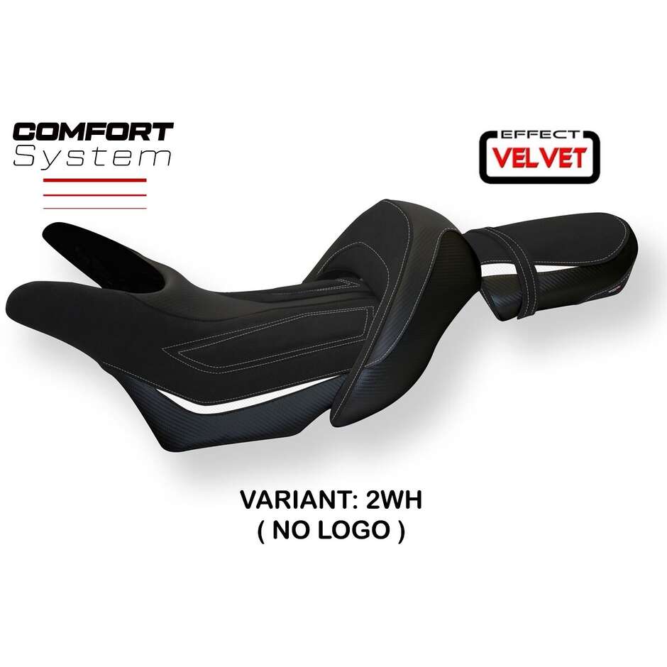 TPZ Italia Seat Cover Specific for Yamaha V-Max 1700 2008 - 2017 Model Odessa Velvet Comfort System
