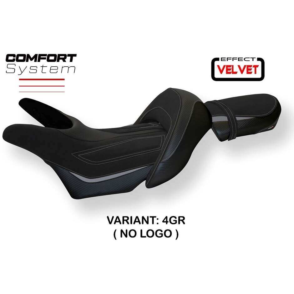 TPZ Italia Seat Cover Specific for Yamaha V-Max 1700 2008 - 2017 Model Odessa Velvet Comfort System