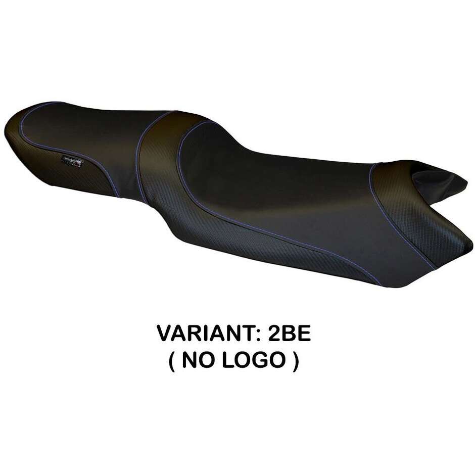 TPZ Italia Sitzbezug, passend für Yamaha FZ6 Fazer (2004–2011), Modell Ivan, Schwarz