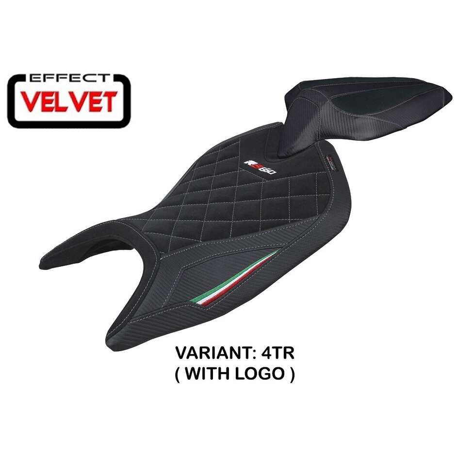 TPZ Italia Sitzbezug speziell für Aprilia RS 660 2021-2025 Mamba Velvet Modell