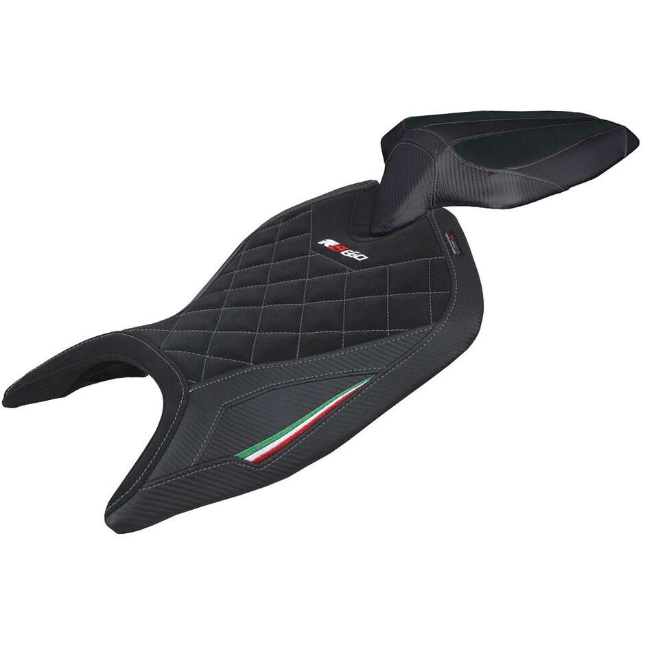 TPZ Italia Sitzbezug speziell für Aprilia RS 660 2021-2025 Mamba Velvet Modell