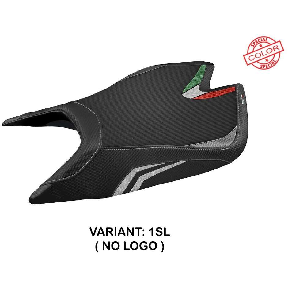 TPZ Italia Sitzbezug speziell für Aprilia RSV4 2021-2025 Leon Modell Sonderfarbe
