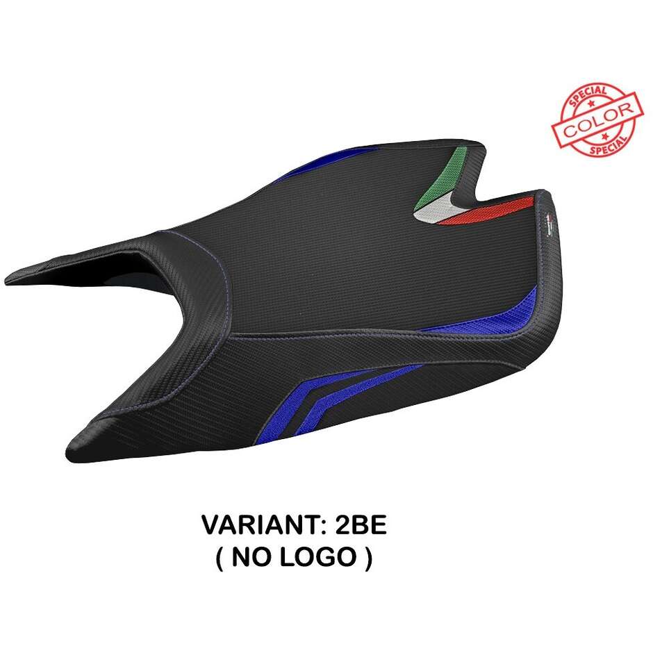 TPZ Italia Sitzbezug speziell für Aprilia RSV4 2021-2025 Leon Modell Sonderfarbe