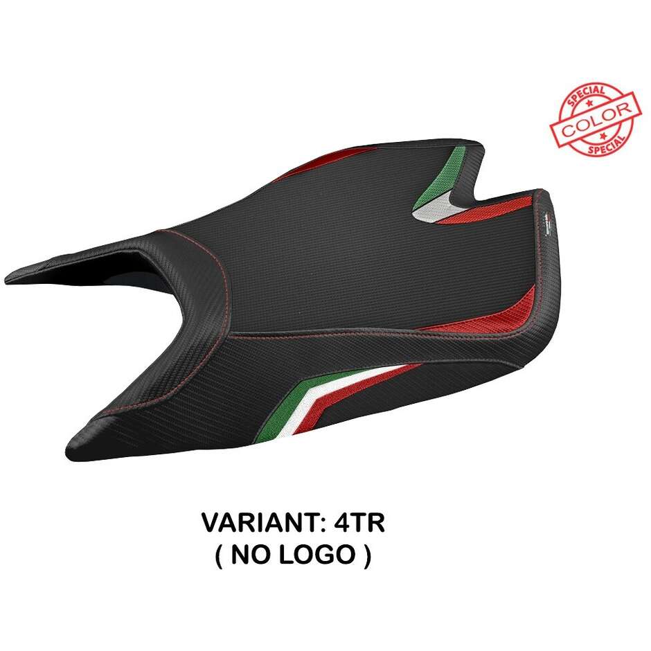 TPZ Italia Sitzbezug speziell für Aprilia RSV4 2021-2025 Leon Modell, Sonderfarbe