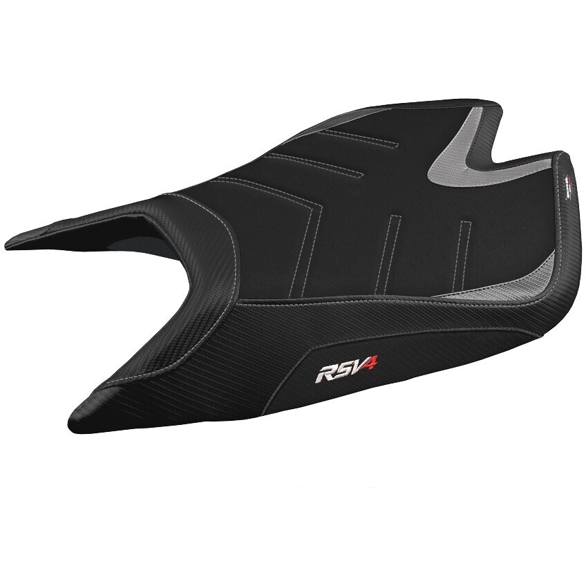 TPZ Italia Sitzbezug speziell für Aprilia RSV4 2021-2025 Leon Modell Ultragrip