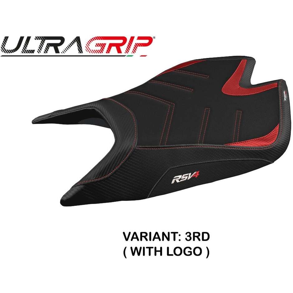 TPZ Italia Sitzbezug speziell für Aprilia RSV4 2021-2025 Leon Modell Ultragrip