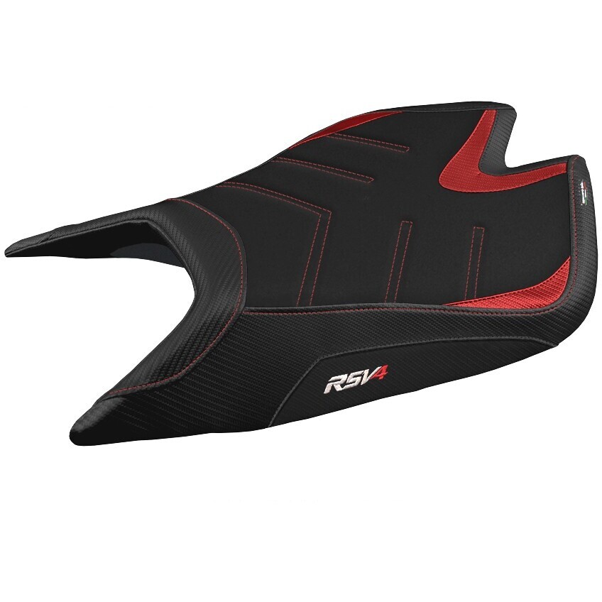 TPZ Italia Sitzbezug speziell für Aprilia RSV4 2021-2025 Leon Modell Ultragrip