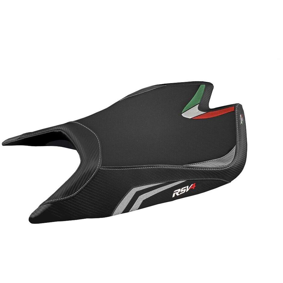 TPZ Italia Sitzbezug speziell für Aprilia RSV4 (2021–2025) und Leon-Modell, Sonderfarbe, Komfortsystem