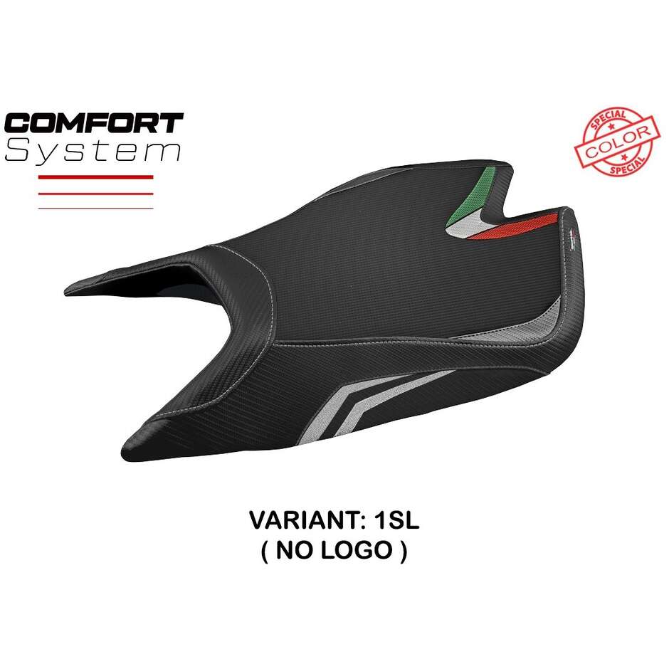 TPZ Italia Sitzbezug speziell für Aprilia RSV4 (2021–2025) und Leon-Modell, Sonderfarbe, Komfortsystem