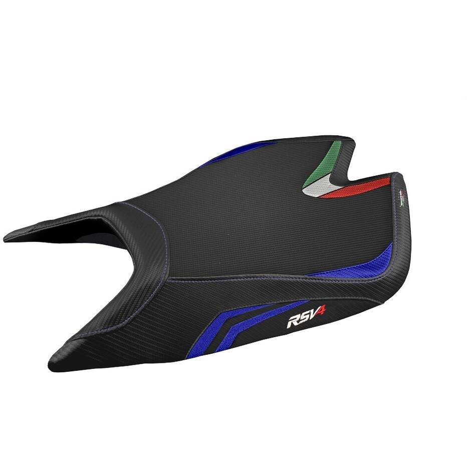 TPZ Italia Sitzbezug speziell für Aprilia RSV4 (2021–2025) und Leon-Modell, Sonderfarbe, Komfortsystem