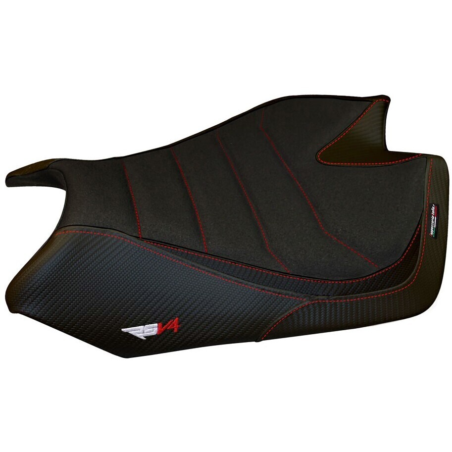 TPZ Italia Sitzbezug speziell für Aprilia RSV4 (Modelljahre 2009–2020) Barrie Ultragrip