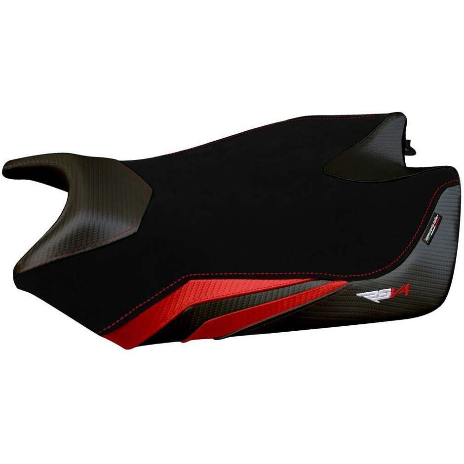 TPZ Italia Sitzbezug speziell für Aprilia RSV4 (Modelljahre 2009–2020), Farbe: Torino Velvet