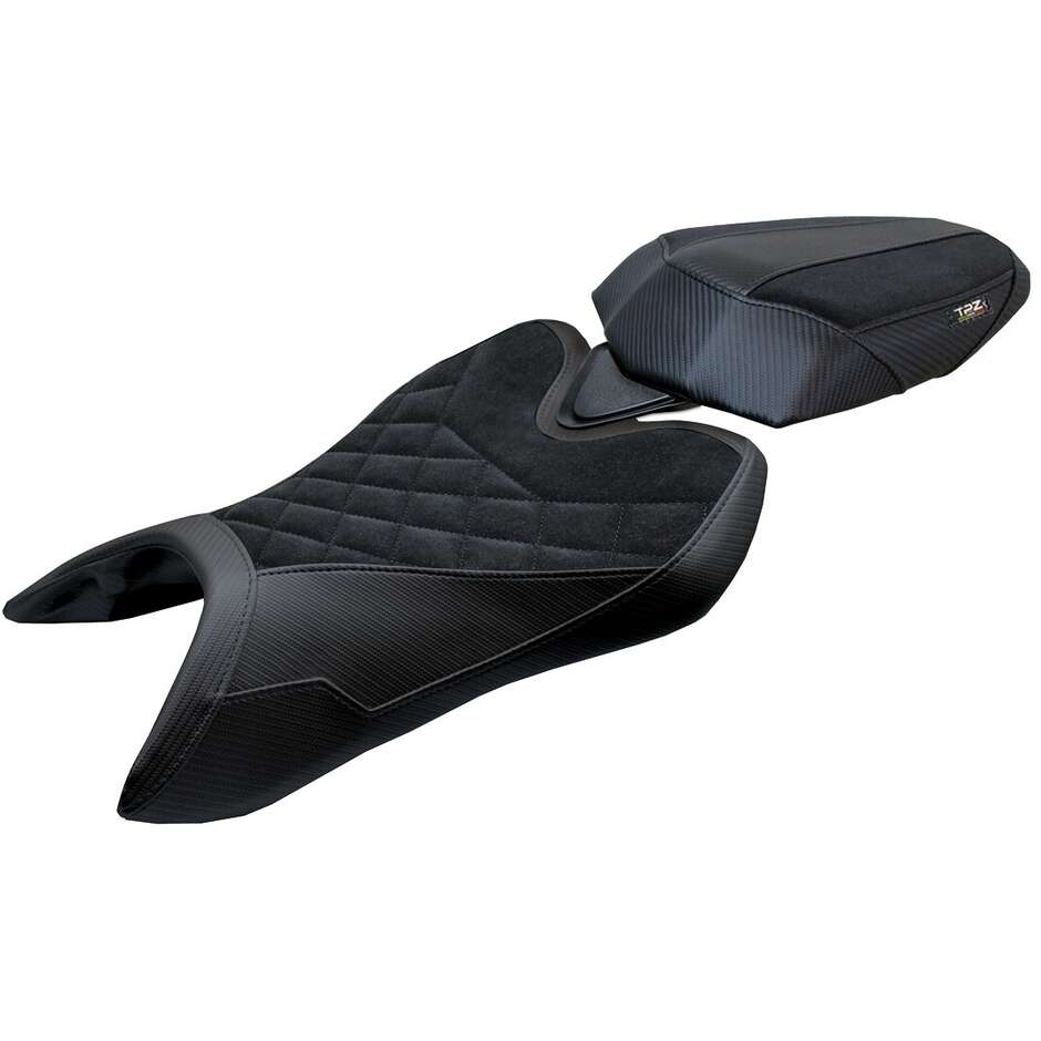 TPZ Italia Sitzbezug speziell für Aprilia Tuono 457, Modell 2025, Vignesh Velvet Special Edition