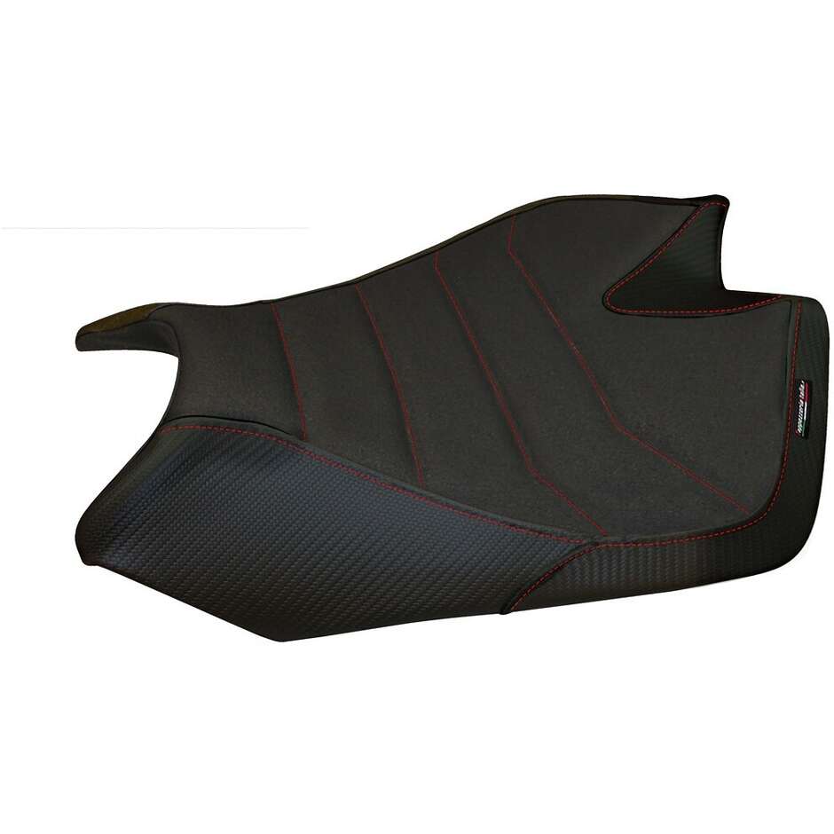 TPZ Italia Sitzbezug speziell für Aprilia Tuono V4 (Modelljahre 2011–2020), Modell Tanami Ultragrip