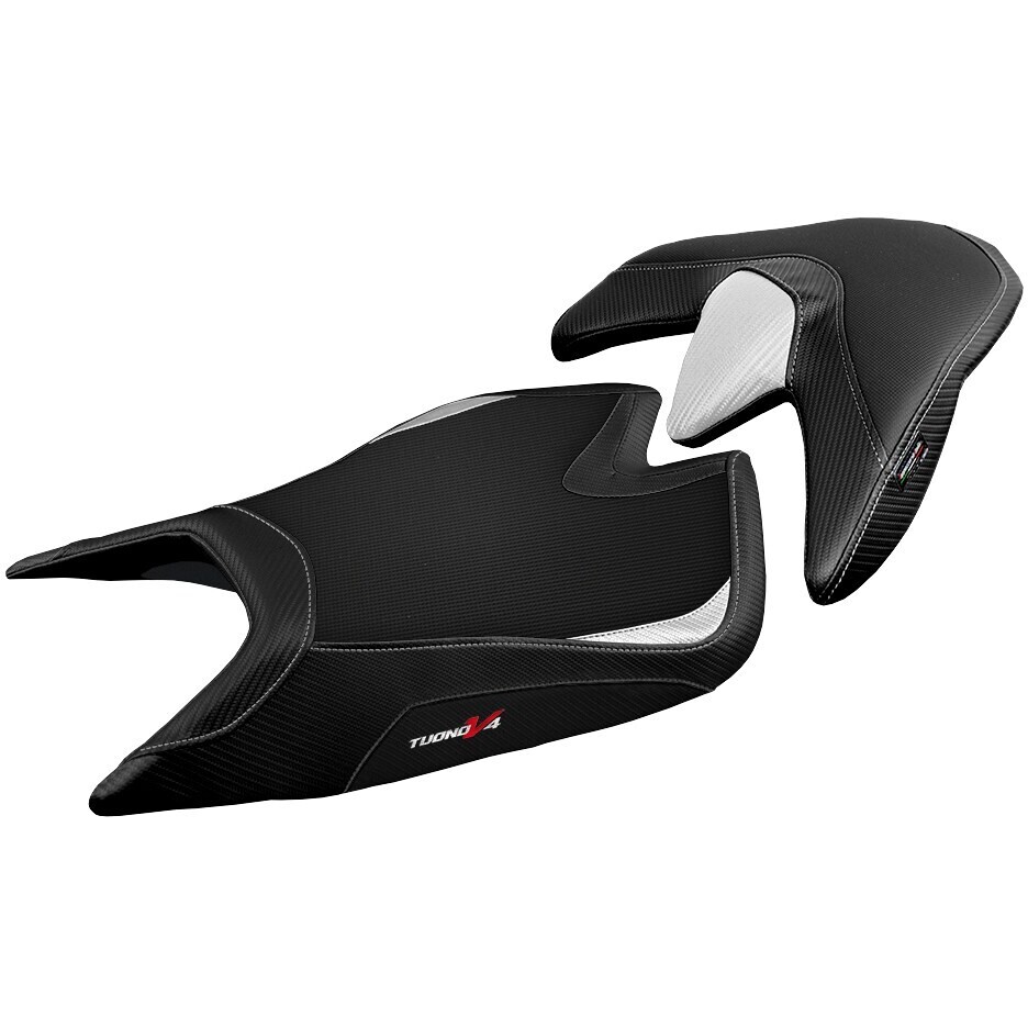 TPZ Italia Sitzbezug speziell für Aprilia Tuono V4 (Modelljahre 2021–2025) mit Zuera Komfortsystem