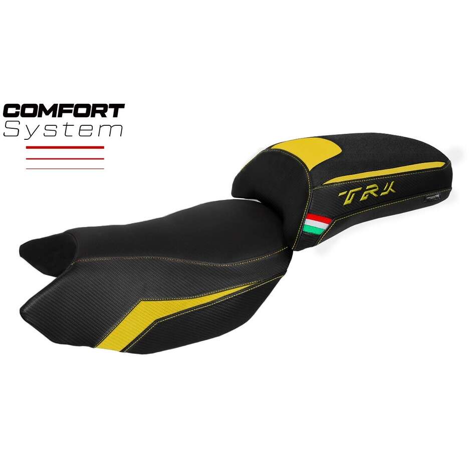 TPZ Italia Sitzbezug speziell für Benelli TRK 502 (Modelljahre 2017–2025) mit Merida Komfortsystem