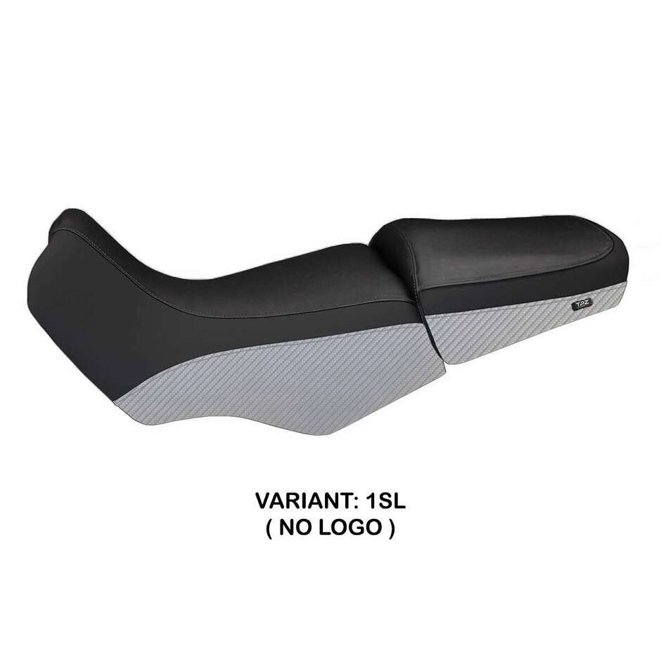 TPZ Italia Sitzbezug speziell für BMW R 1100/1150 GS (Baujahre 1994–2003), Farbe Livorno Carbon