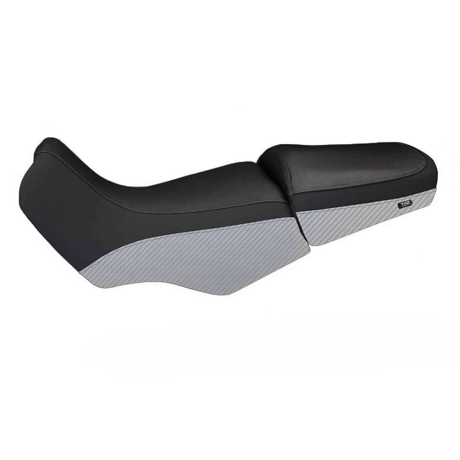 TPZ Italia Sitzbezug speziell für BMW R 1100/1150 GS (Baujahre 1994–2003), Farbe Livorno Carbon