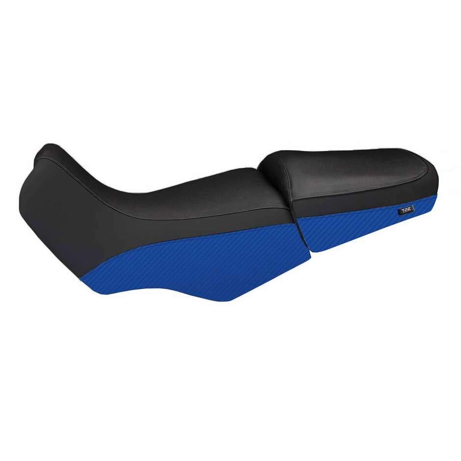 TPZ Italia Sitzbezug speziell für BMW R 1100/1150 GS (Baujahre 1994–2003), Farbe Livorno Carbon