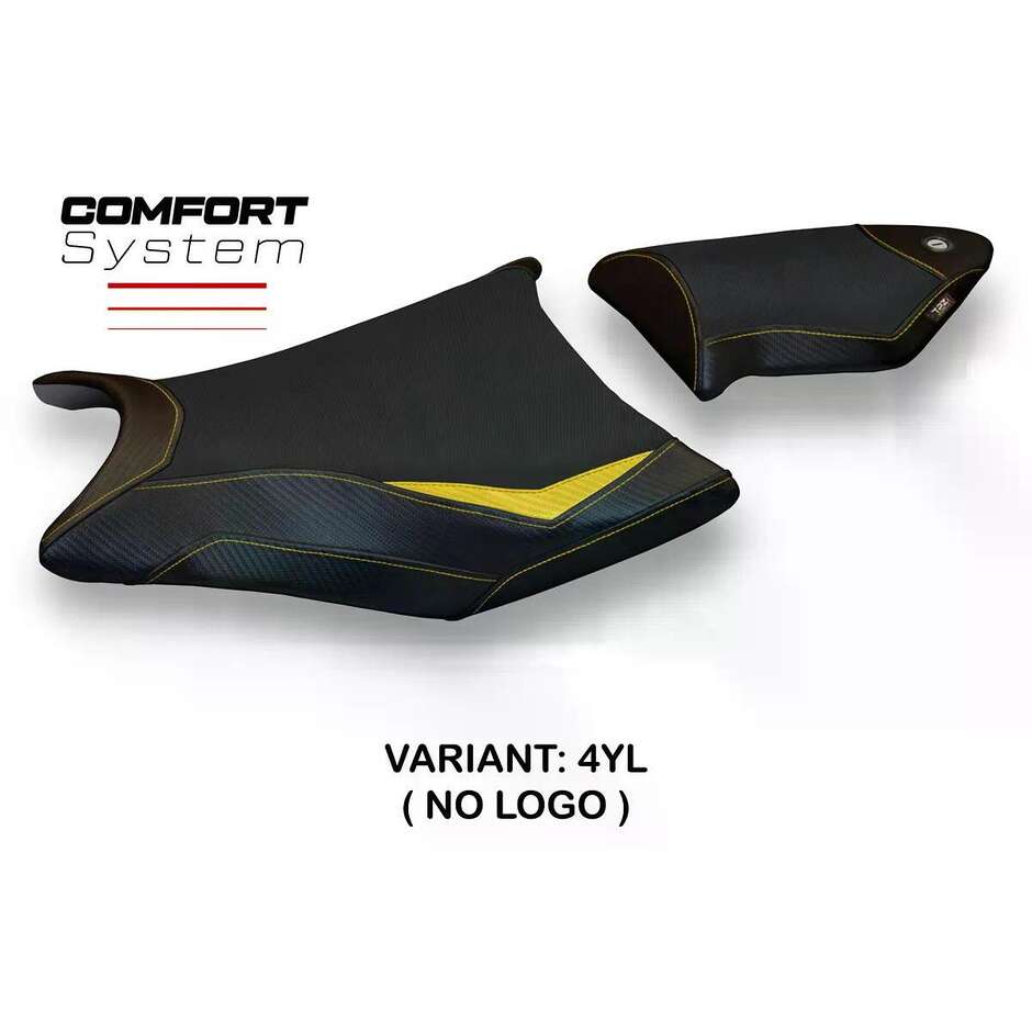 TPZ Italia Sitzbezug speziell für BMW S 1000 RR (Modelljahre 2009–2011) mit Essen 2 Komfortsystem