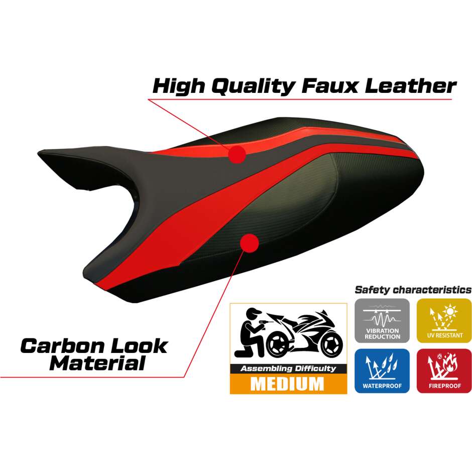 TPZ Italia Sitzbezug speziell für das Freccia-Modell Ducati Monster 1994-2007