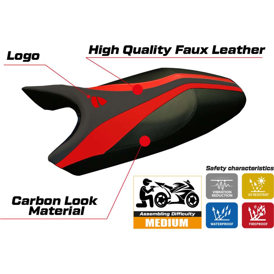 TPZ Italia Sitzbezug speziell für das Freccia-Modell Ducati Monster 1994-2007
