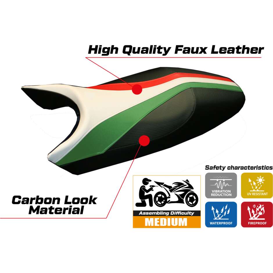 TPZ Italia Sitzbezug speziell für das Freccia-Modell Ducati Monster 1994-2007