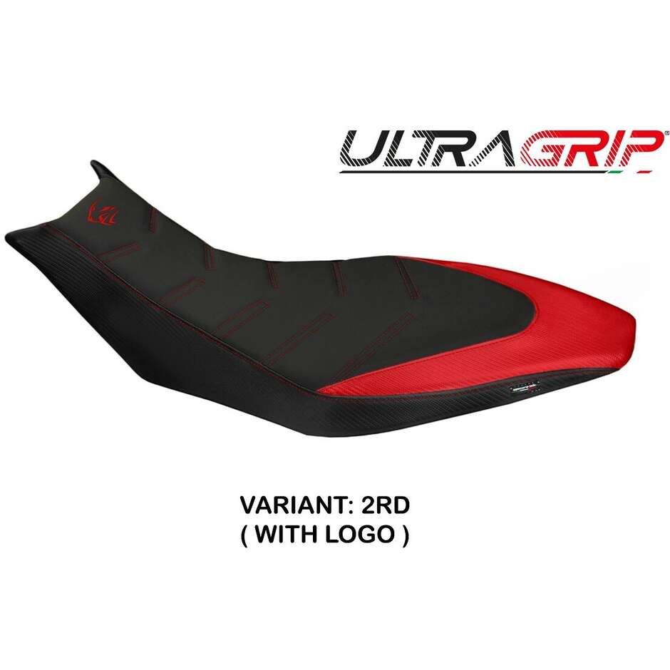 TPZ Italia Sitzbezug speziell für das Modell Aprilia Dorsoduro 750 - 900 - 1200 2010-2020 Trieste Ultragrip