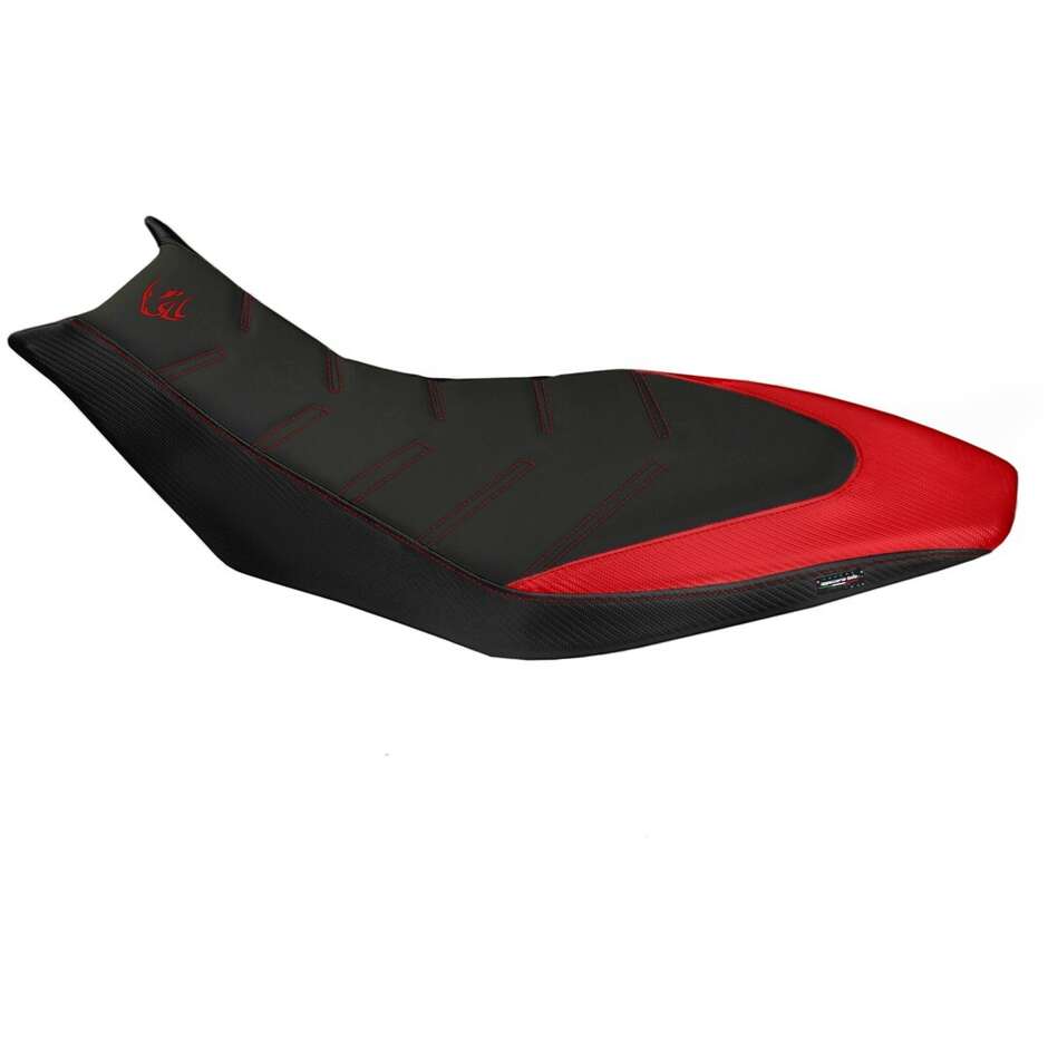 TPZ Italia Sitzbezug speziell für das Modell Aprilia Dorsoduro 750 - 900 - 1200 2010-2020 Trieste Ultragrip