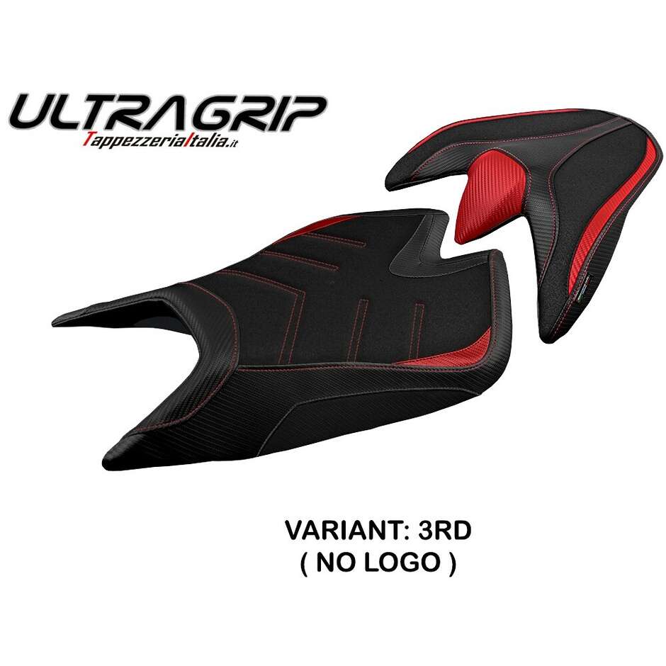TPZ Italia Sitzbezug speziell für das Modell Aprilia Tuono V4 2021-2025 Zuera Ultragrip