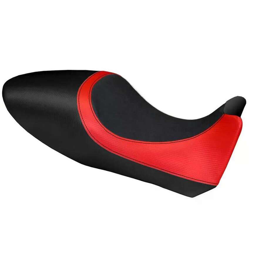 TPZ Italia Sitzbezug speziell für Ducati Diavel Modelle 2011-2013, Farbe Arezzo Carbon