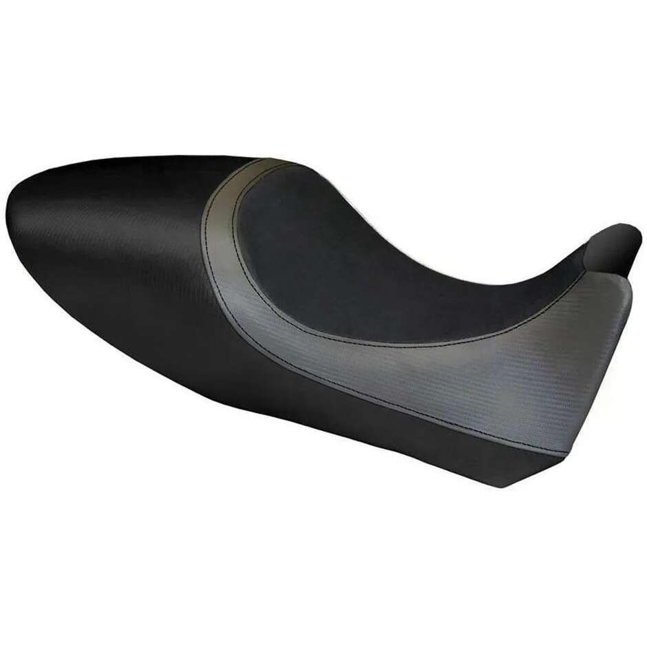 TPZ Italia Sitzbezug speziell für Ducati Diavel Modelle 2011-2013, Farbe Arezzo Carbon