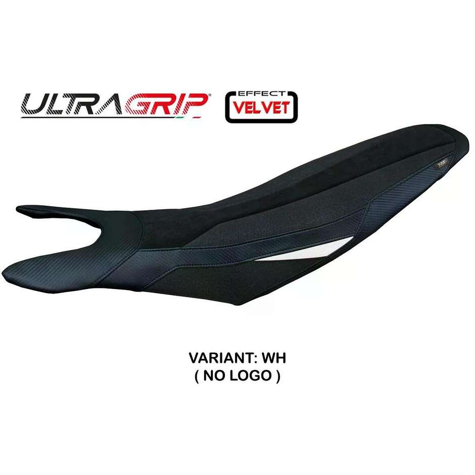 TPZ Italia Sitzbezug speziell für Ducati Hypermotard 698 Mono 2024/2025 Cairoli Velvet Ultragrip Modell