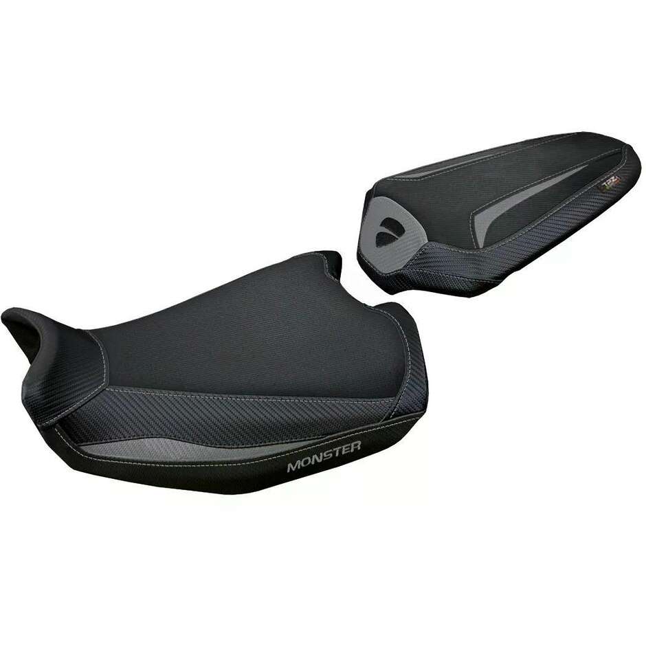 TPZ Italia Sitzbezug speziell für Ducati Monster 937950 2021-2025 Linosa Komfortsystem