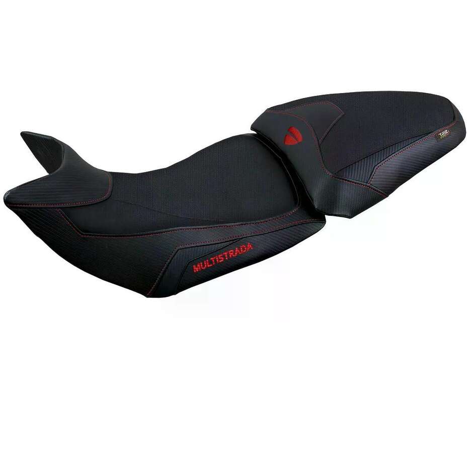 TPZ Italia Sitzbezug speziell für Ducati Multistrada 1200 / 1260 (2015–2020), Modell Jazan