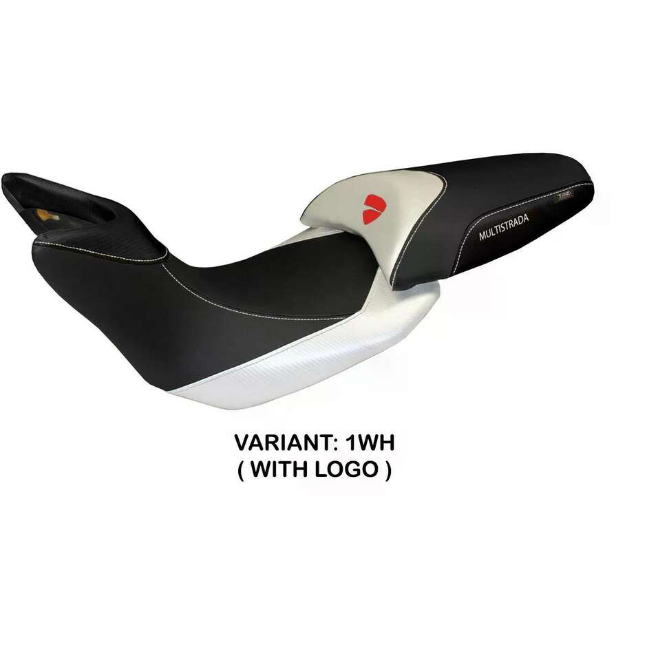 TPZ Italia Sitzbezug speziell für Ducati Multistrada 1200 2010 2011 Modell Noto 3