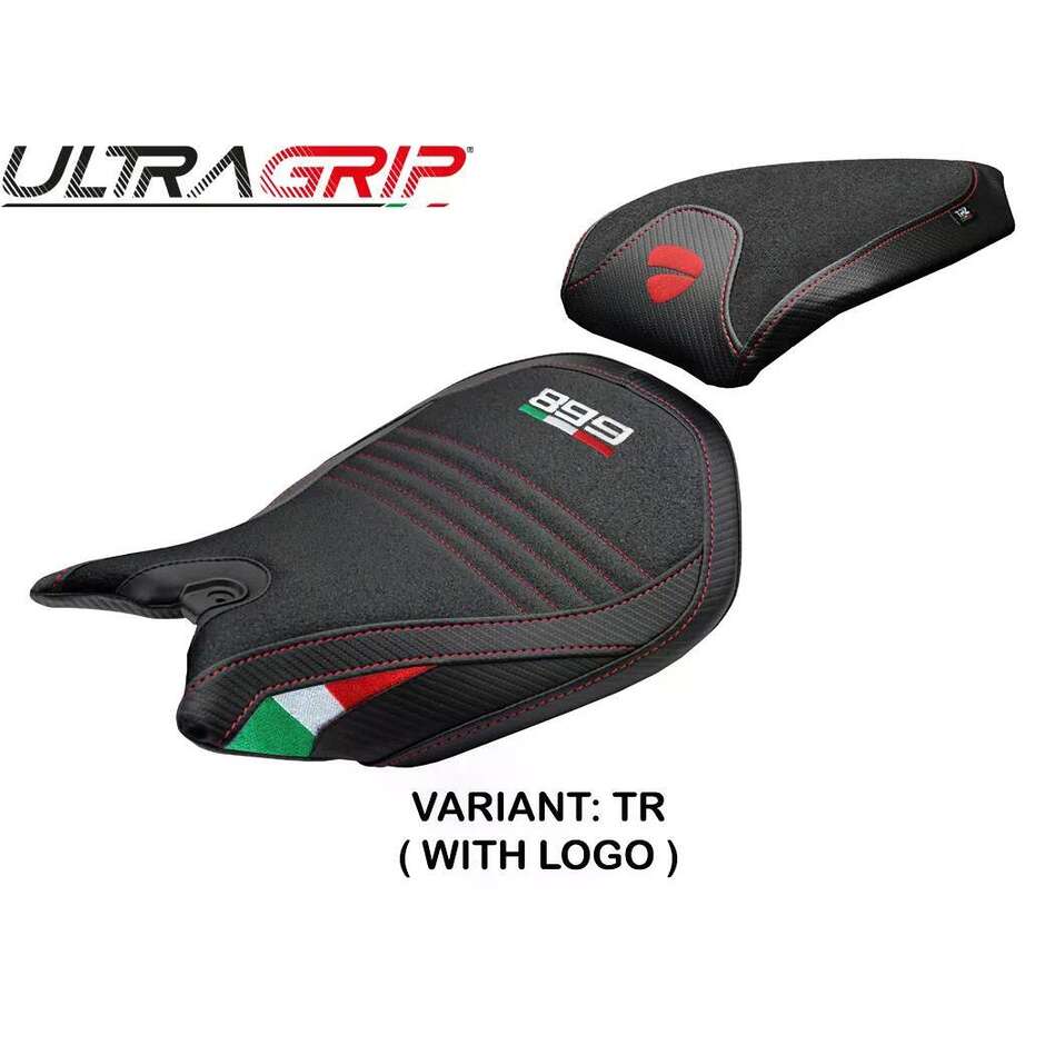 TPZ Italia Sitzbezug speziell für Ducati Panigale 899 2013–2015, Modell Ordona Ultragrip