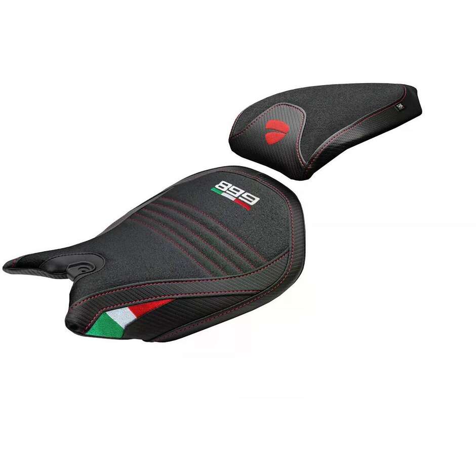 TPZ Italia Sitzbezug speziell für Ducati Panigale 899 2013–2015, Modell Ordona Ultragrip