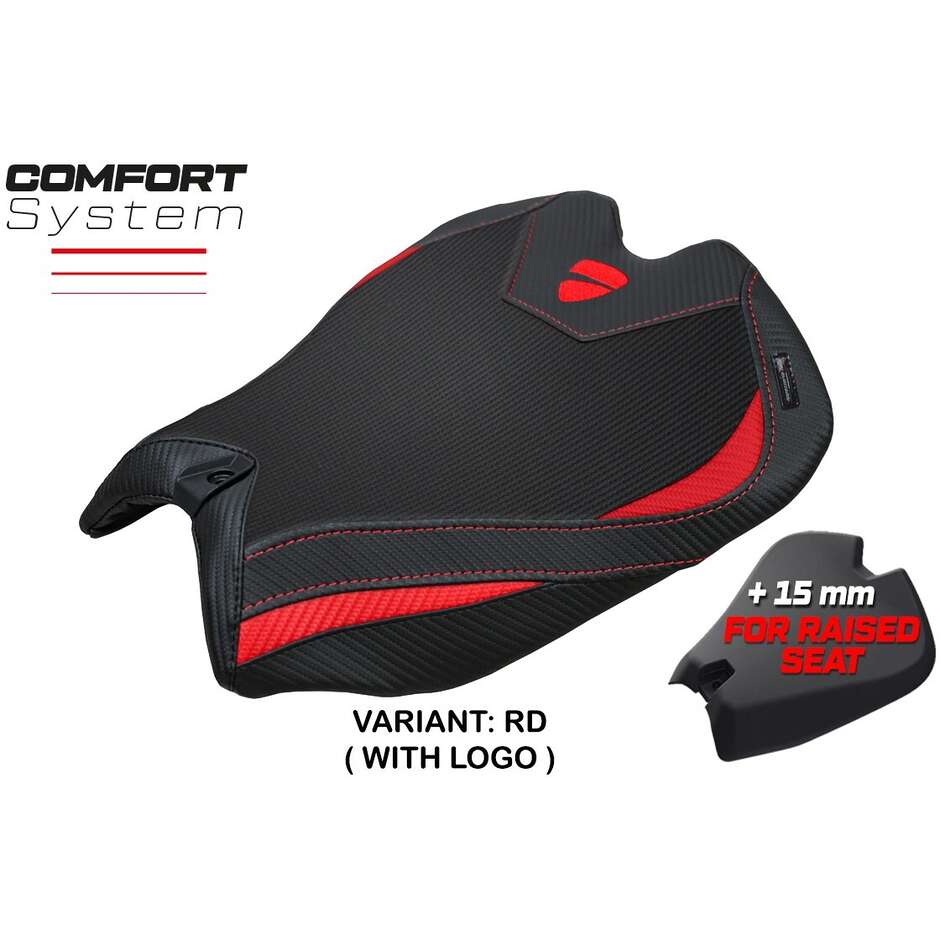 TPZ Italia Sitzbezug speziell für Ducati Panigale V4 Modell 2025 Argenta High Comfort System