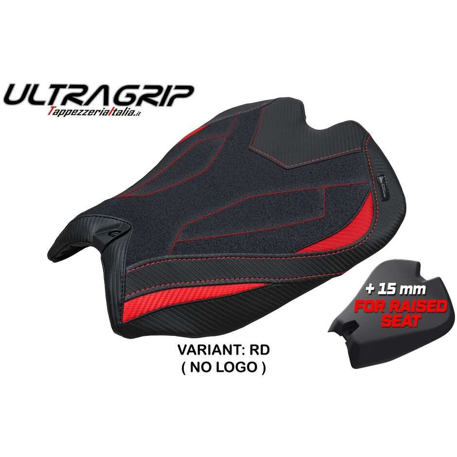 TPZ Italia Sitzbezug speziell für Ducati Panigale V4 Modell 2025 Argenta High Ultragrip