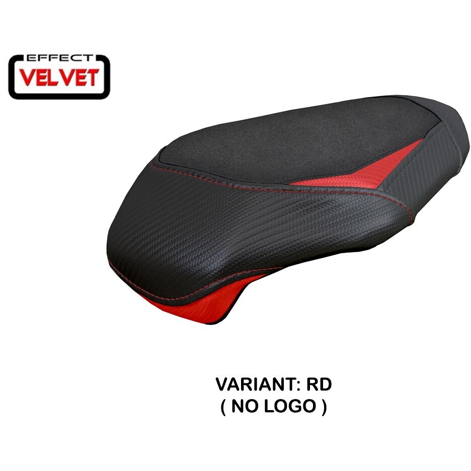 TPZ Italia Sitzbezug speziell für Ducati Panigale V4, Modell 2025, Argenta Pass Velvet