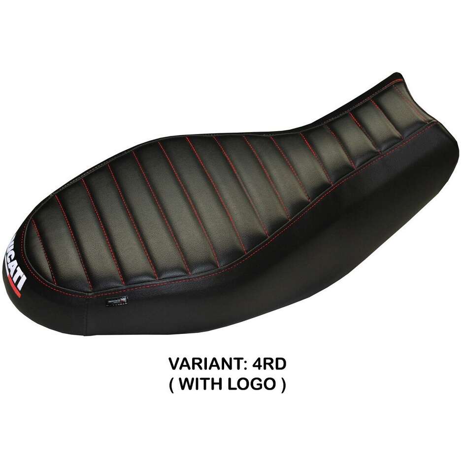 TPZ Italia Sitzbezug speziell für Ducati Scrambler 400 / 800 / 1100 (2015–2024), Modell Procida