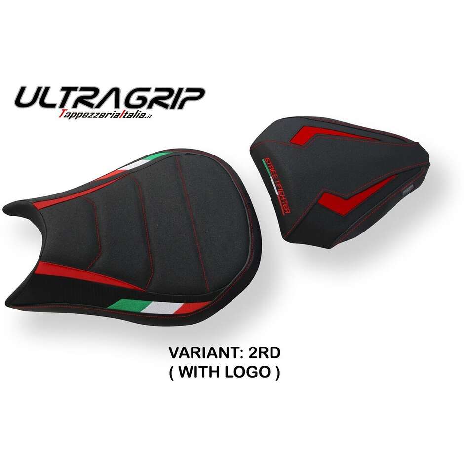 TPZ Italia Sitzbezug speziell für Ducati Streetfighter 2009-2015 Florida Trico Ultragrip