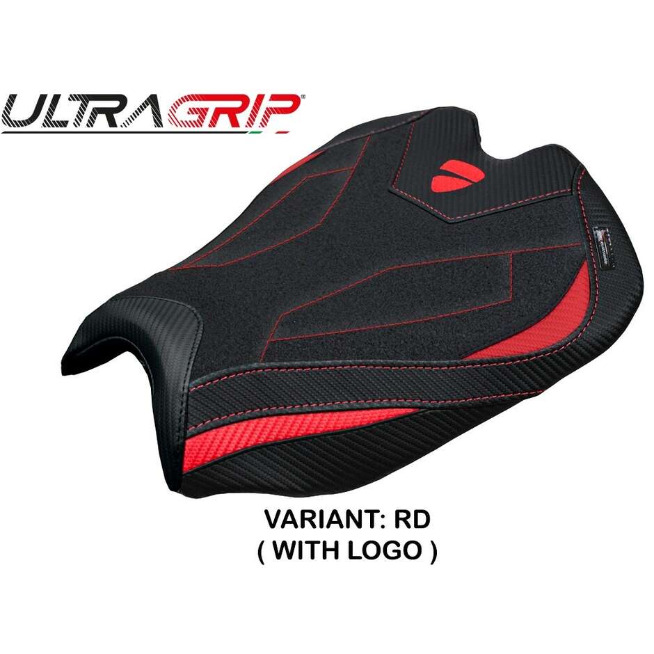 TPZ Italia Sitzbezug speziell für Ducati Streetfighter V4 2025 Modell Alcara Ultragrip