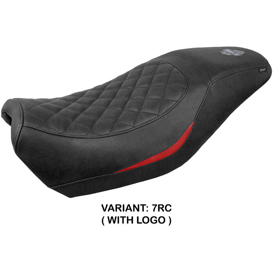 TPZ Italia Sitzbezug speziell für Harley Davidson Street 500 / 750 2016 - 2021 Miami Modell