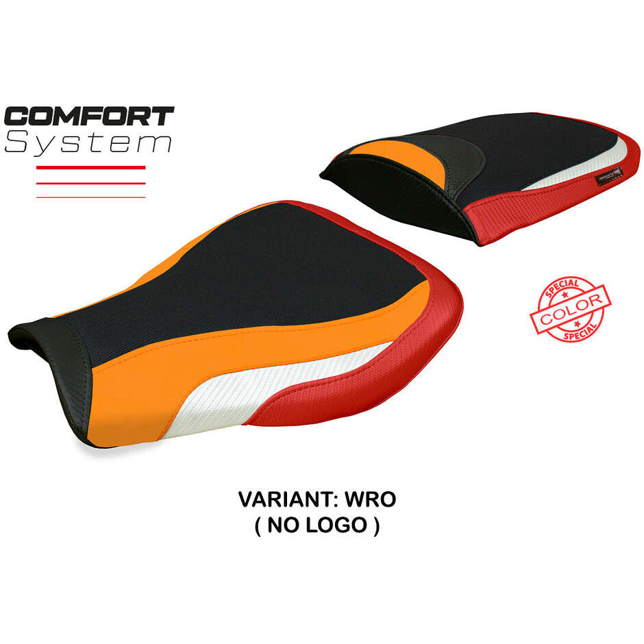 TPZ Italia Sitzbezug speziell für Honda CBR 600 RR (Modelljahre 2007–2025) Huelva Komfortsystem