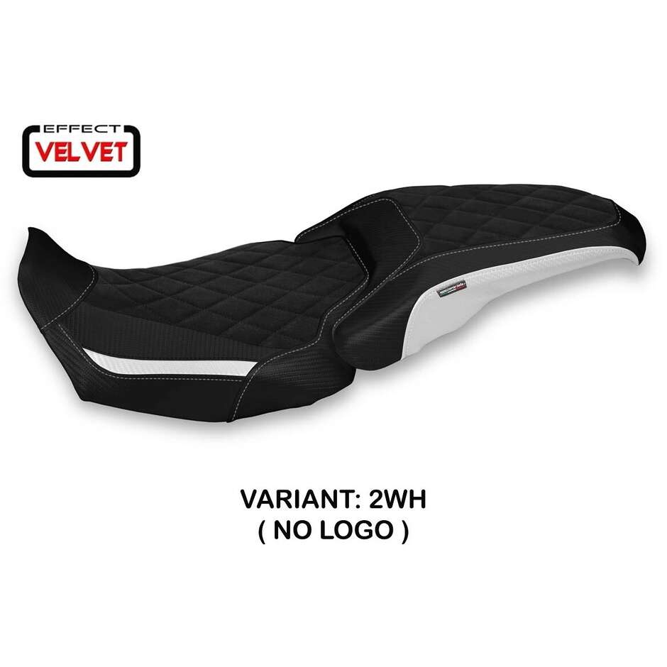 TPZ Italia Sitzbezug, speziell für Honda CBR 650 R (Modelljahre 2019–2023), Samtbezug „Sfax Velvet“.