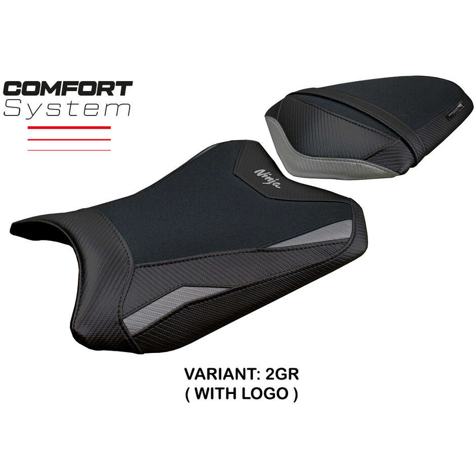 Rivestimento Sella TPZ Italia Specifico Per Kawasaki Ninja 300 2013 - 2017 Modello Aliko Comfort System